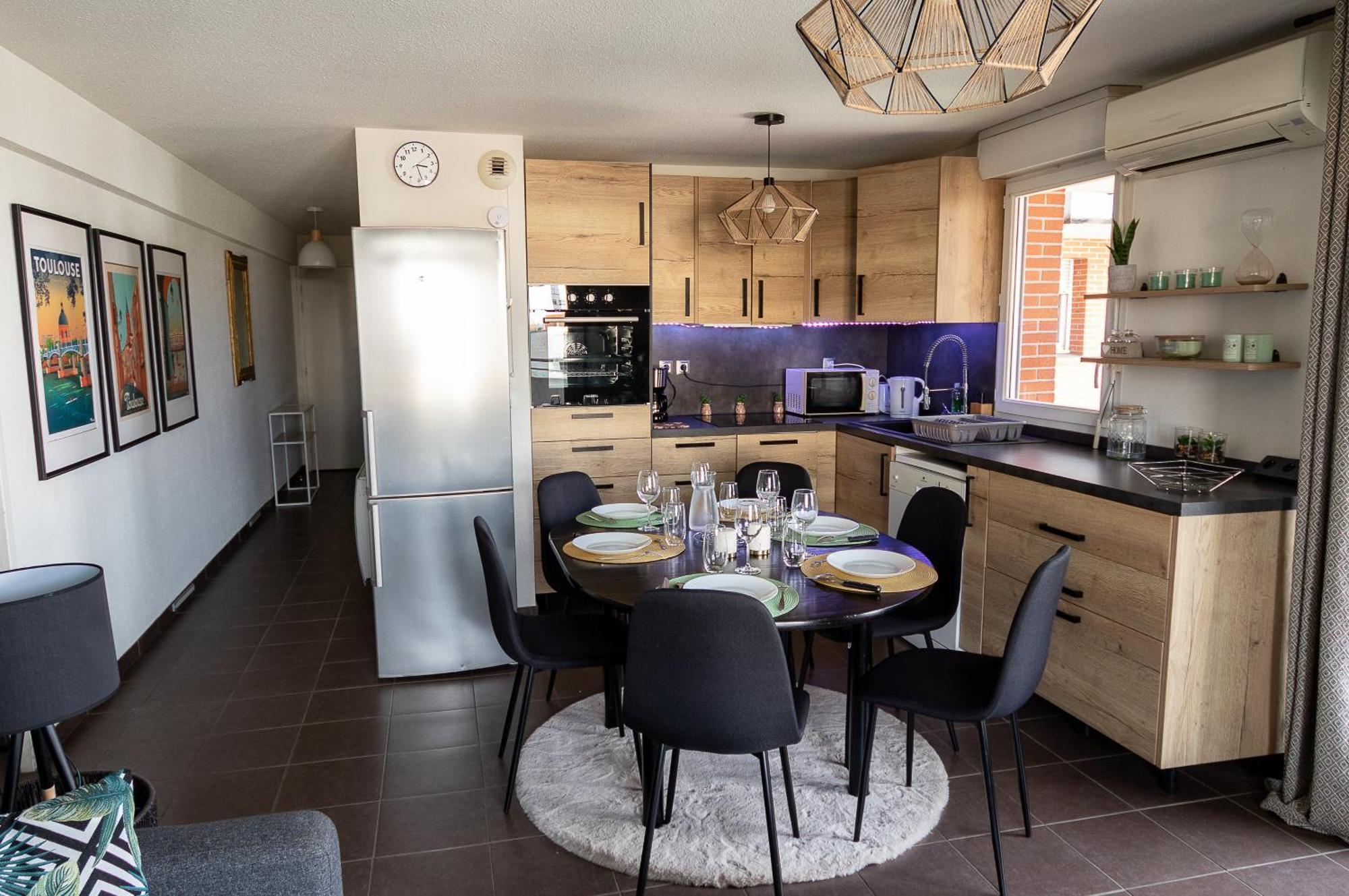 Chouette , Un Logement T3 Cozy Tout Proche Du Metro Et Parking Prive A Disposition Тулуза Экстерьер фото